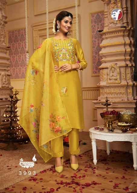 Anju Fab Sangeet Vol-6 Pure Viscose Readymade Suit (6 Pc Catalog)