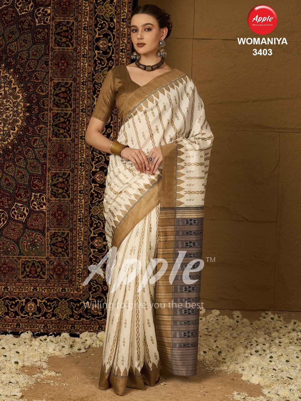 Apple Womaniya Vol-34 Bhagalpuri Saree (12 Pc Catalog)