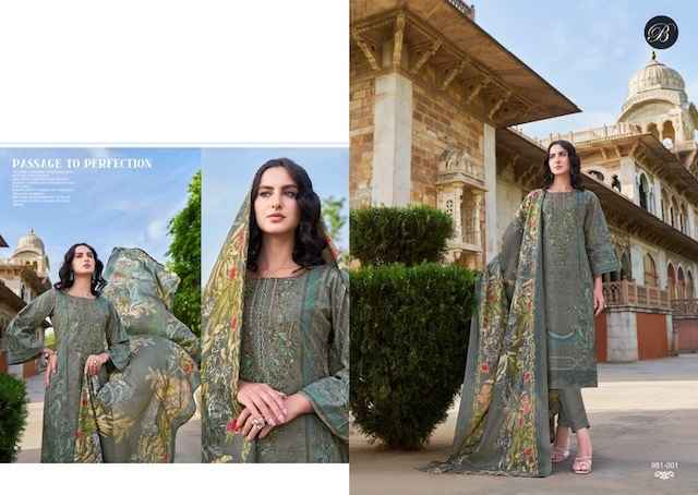 Belliza Naira Vol-78 Cotton Dress Material (8 pcs Cataloge)