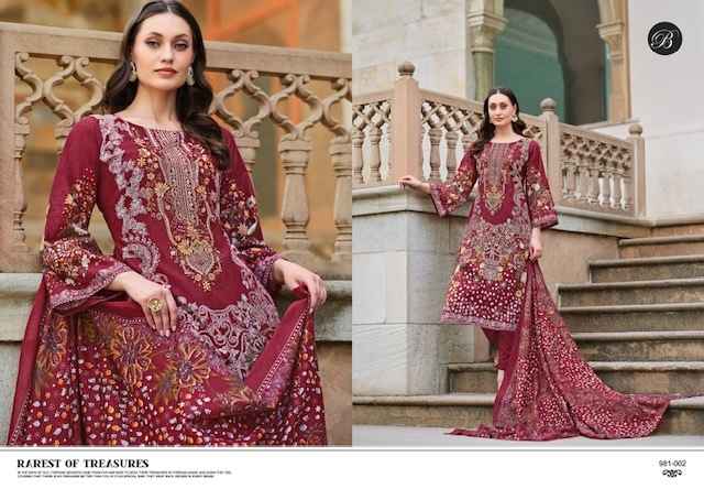 Belliza Naira Vol-78 Cotton Dress Material (8 pcs Cataloge)