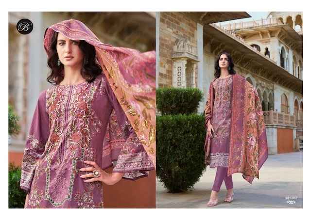 Belliza Naira Vol-78 Cotton Dress Material (8 pcs Cataloge)