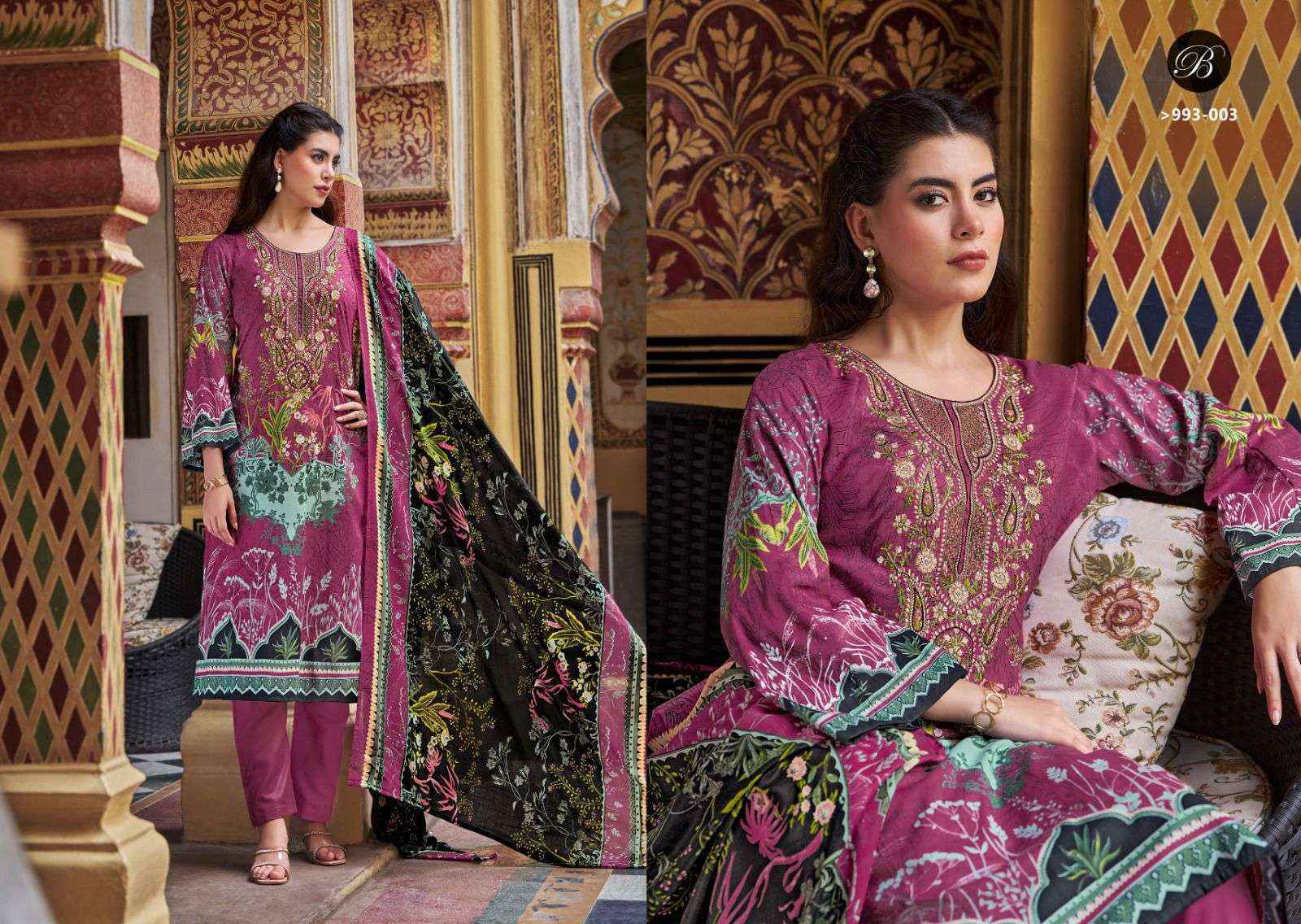 Belliza Naira Vol-79 Cotton Dress Material (8 pcs Cataloge)