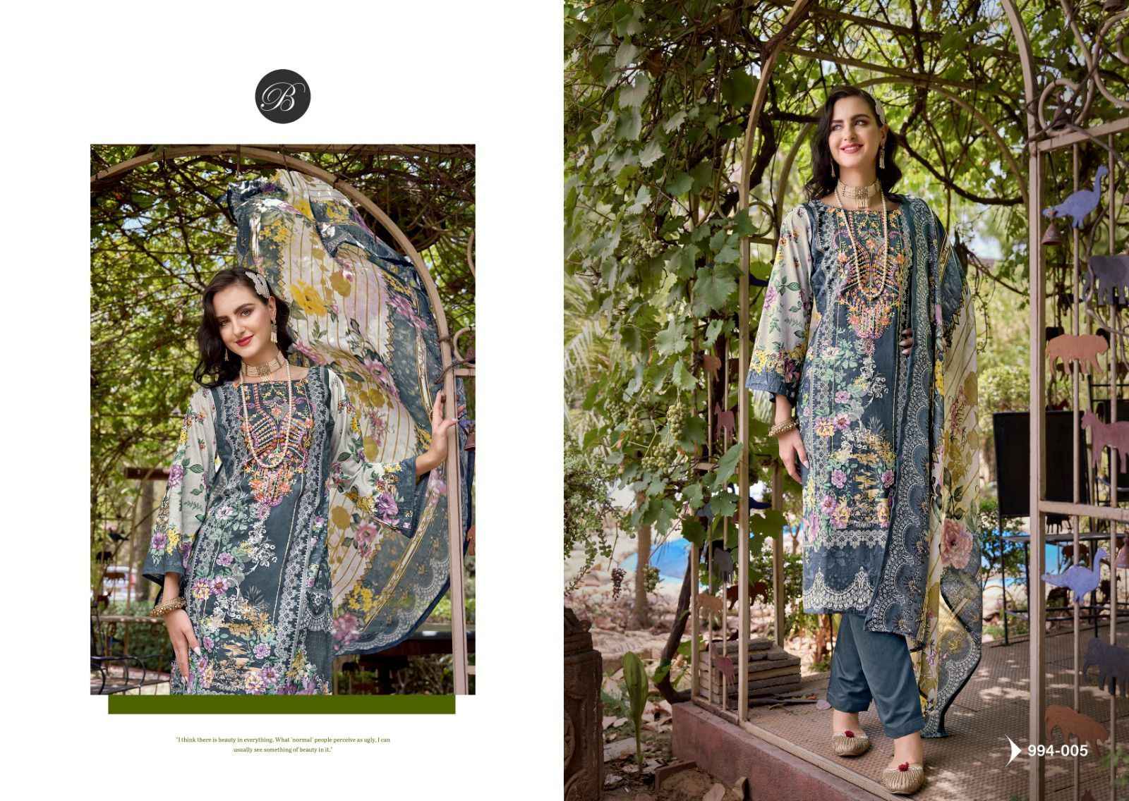 Belliza Naira Vol-80 Cotton Dress Material (8 pcs Cataloge)