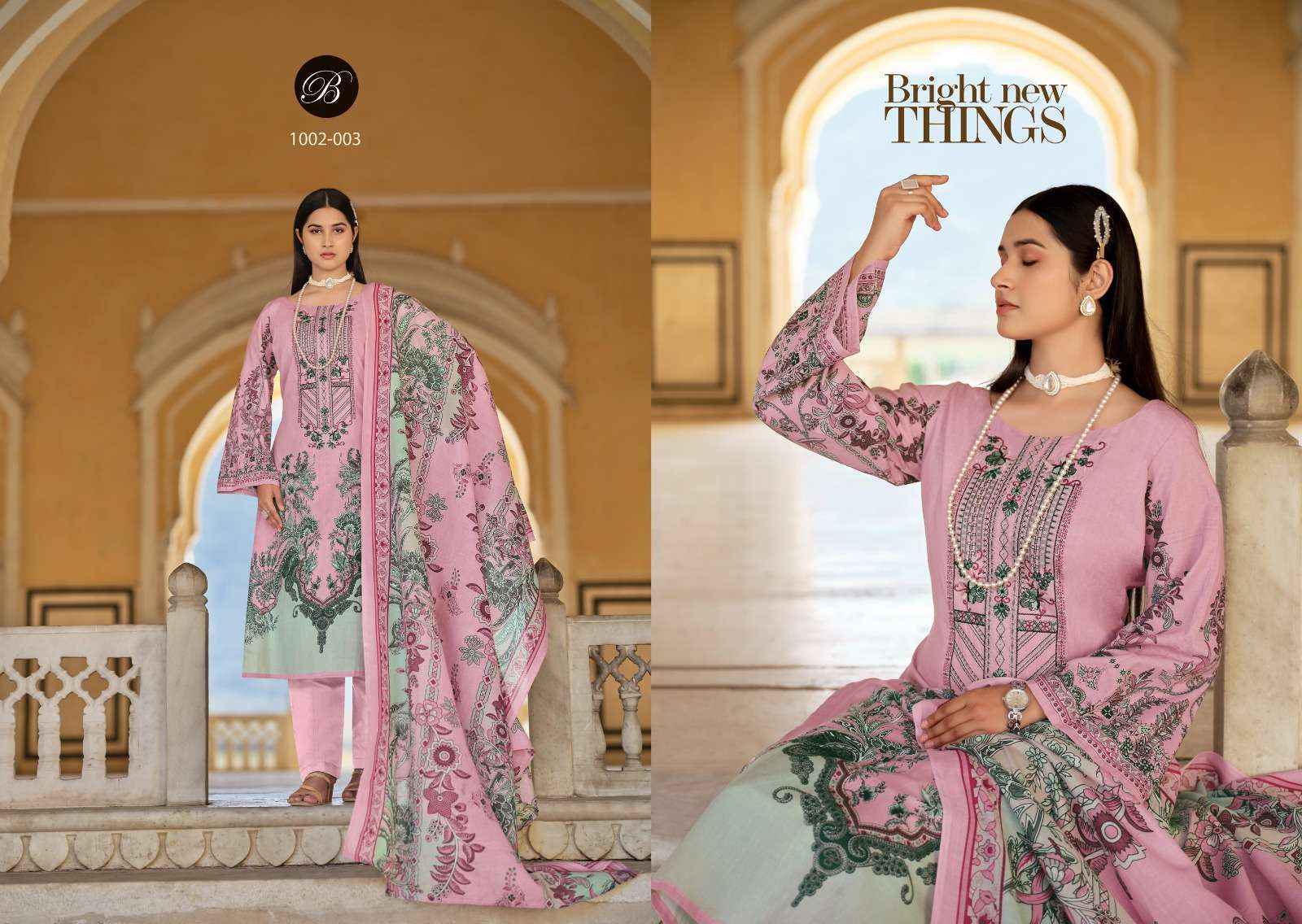 Belliza Naira Vol-82 Cotton Dress Material (8 pcs Cataloge)