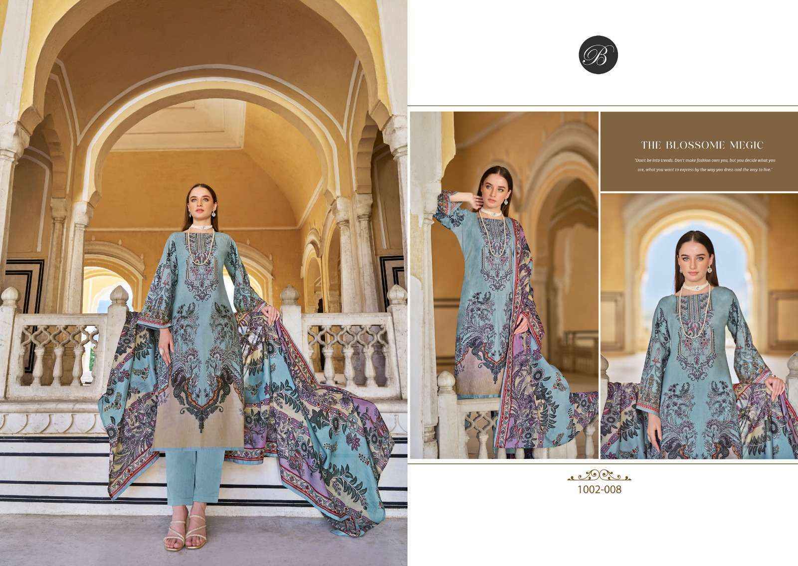 Belliza Naira Vol-82 Cotton Dress Material (8 pcs Cataloge)