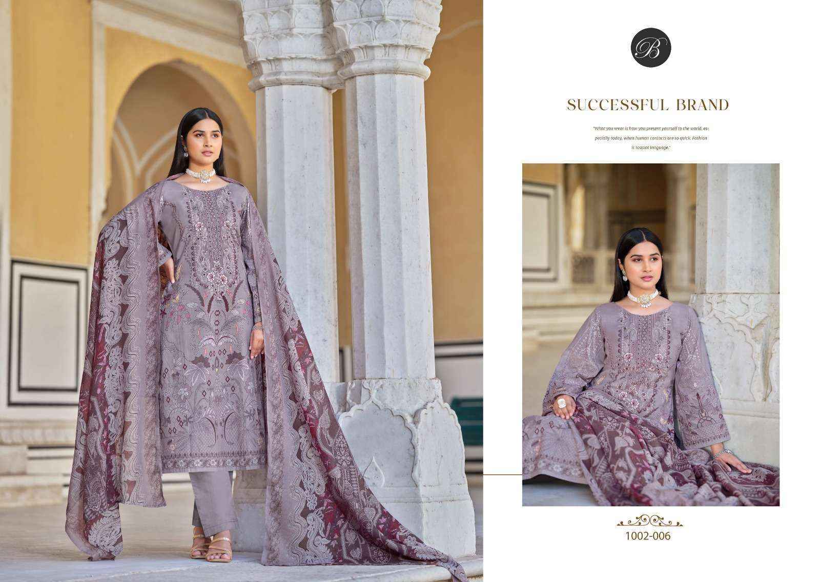 Belliza Naira Vol-82 Cotton Dress Material (8 pcs Cataloge)