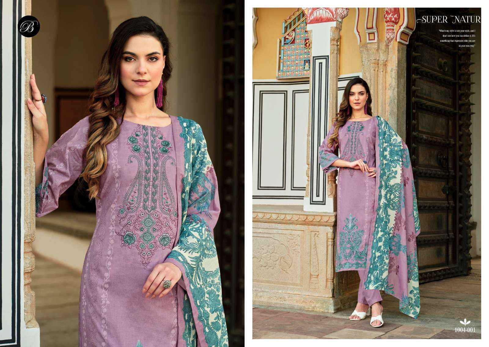 Belliza Naira Vol-83 Cotton Dress Material (8 pcs Cataloge)