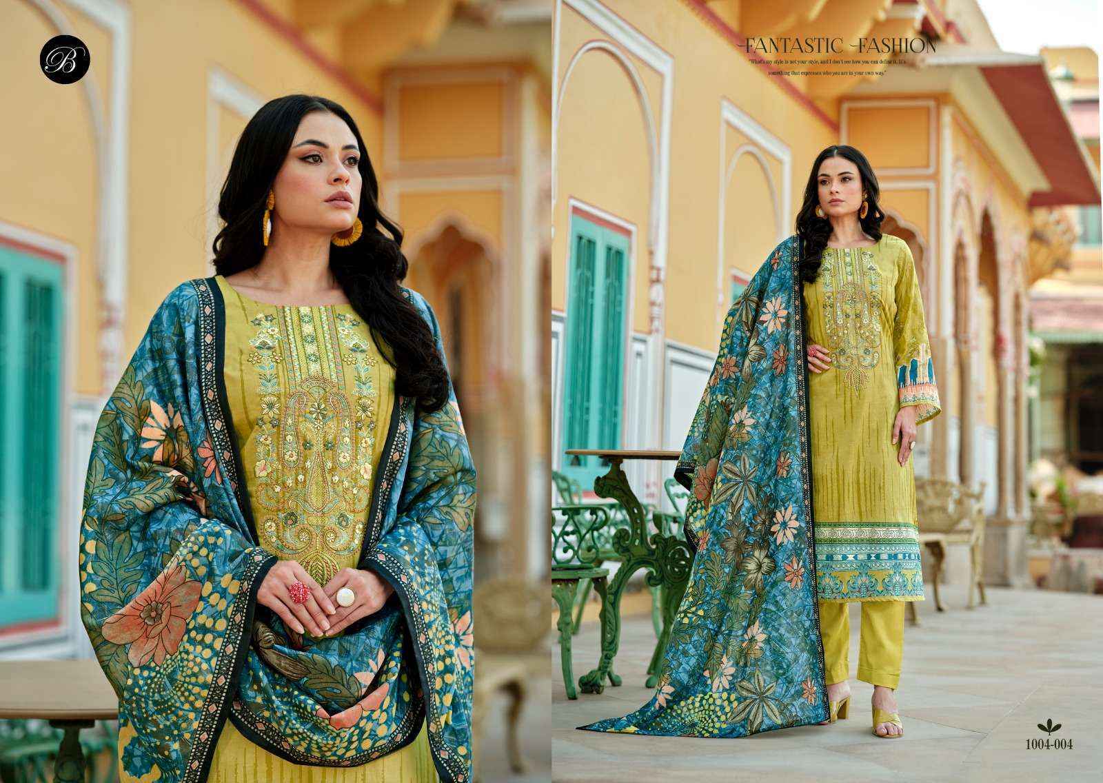 Belliza Naira Vol-83 Cotton Dress Material (8 pcs Cataloge)