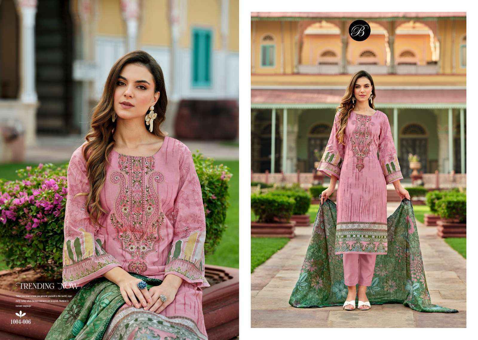 Belliza Naira Vol-83 Cotton Dress Material (8 pcs Cataloge)