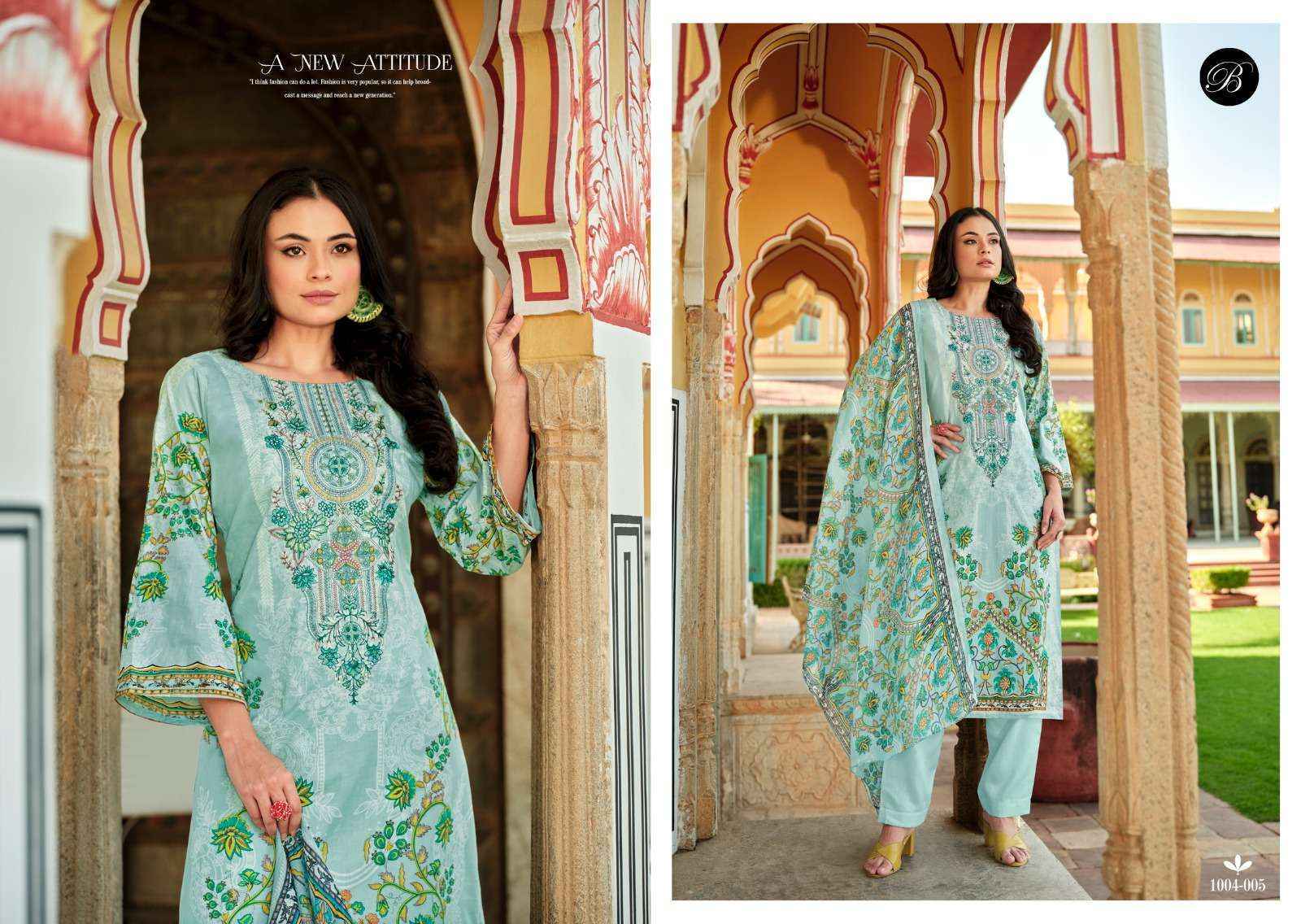 Belliza Naira Vol-83 Cotton Dress Material (8 pcs Cataloge)