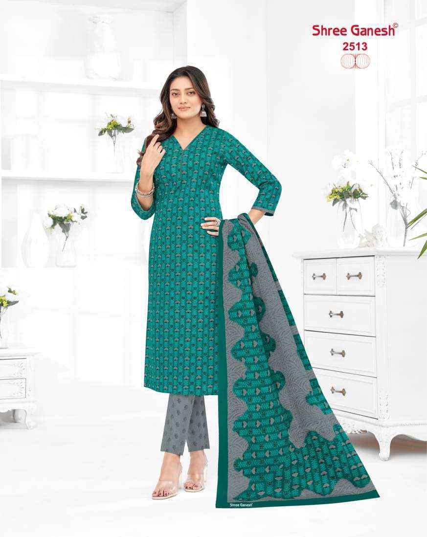 Shree Ganesh Samaiyra Vol-15 Cotton Dress Material ( 20 pcs catalog )