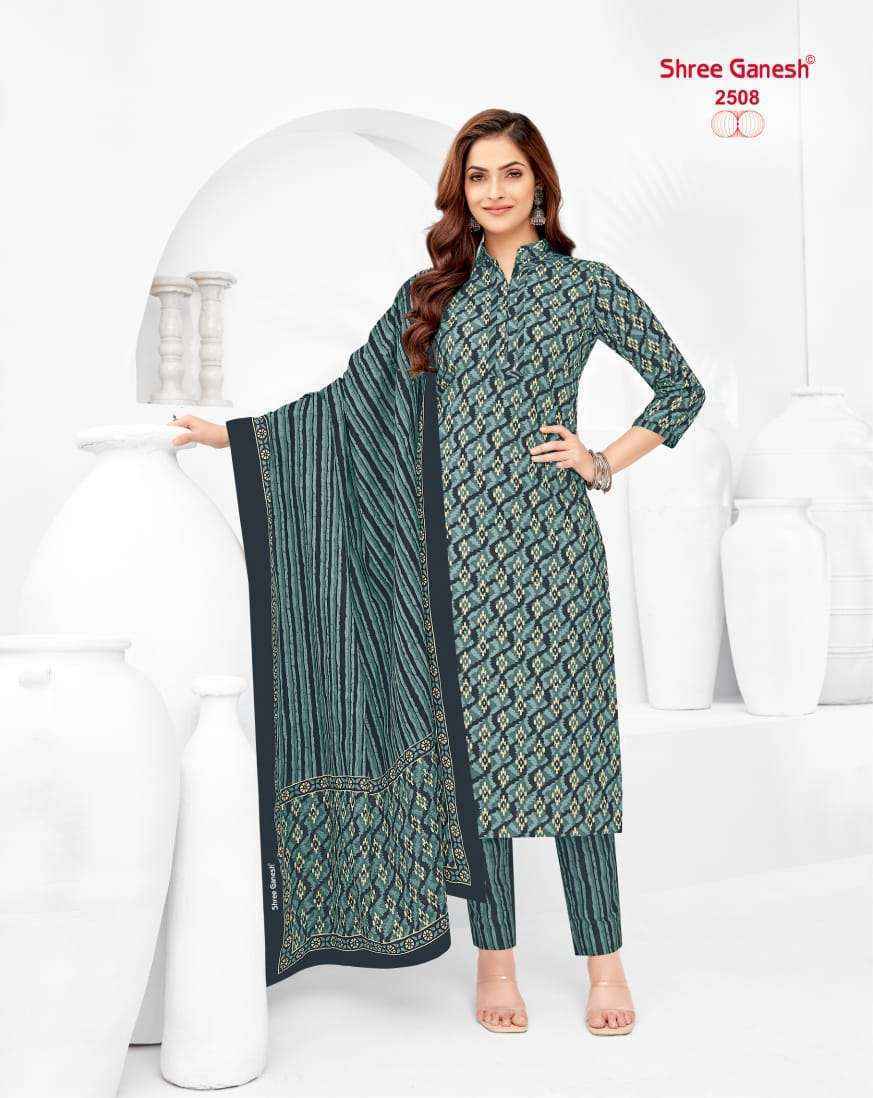 Shree Ganesh Samaiyra Vol-15 Cotton Dress Material ( 20 pcs catalog )