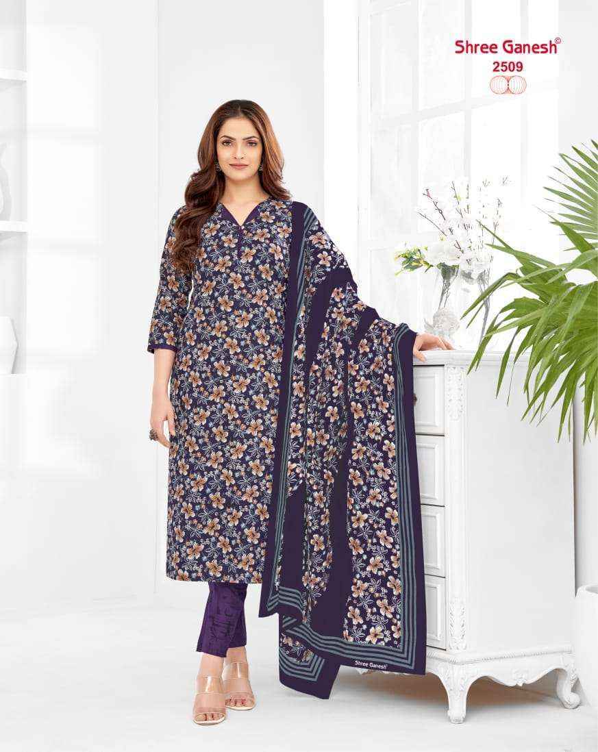 Shree Ganesh Samaiyra Vol-15 Cotton Dress Material ( 20 pcs catalog )