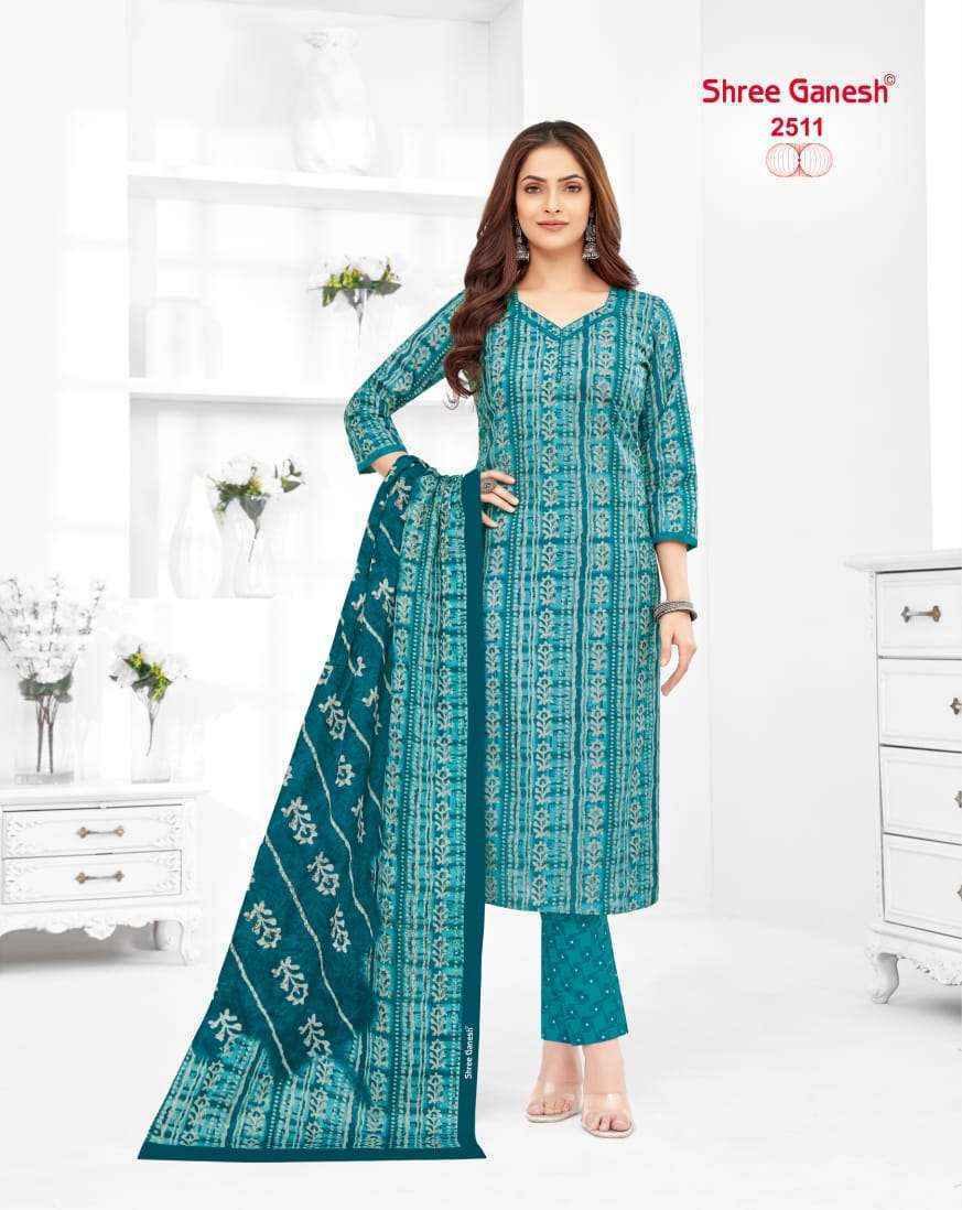 Shree Ganesh Samaiyra Vol-15 Cotton Dress Material ( 20 pcs catalog )