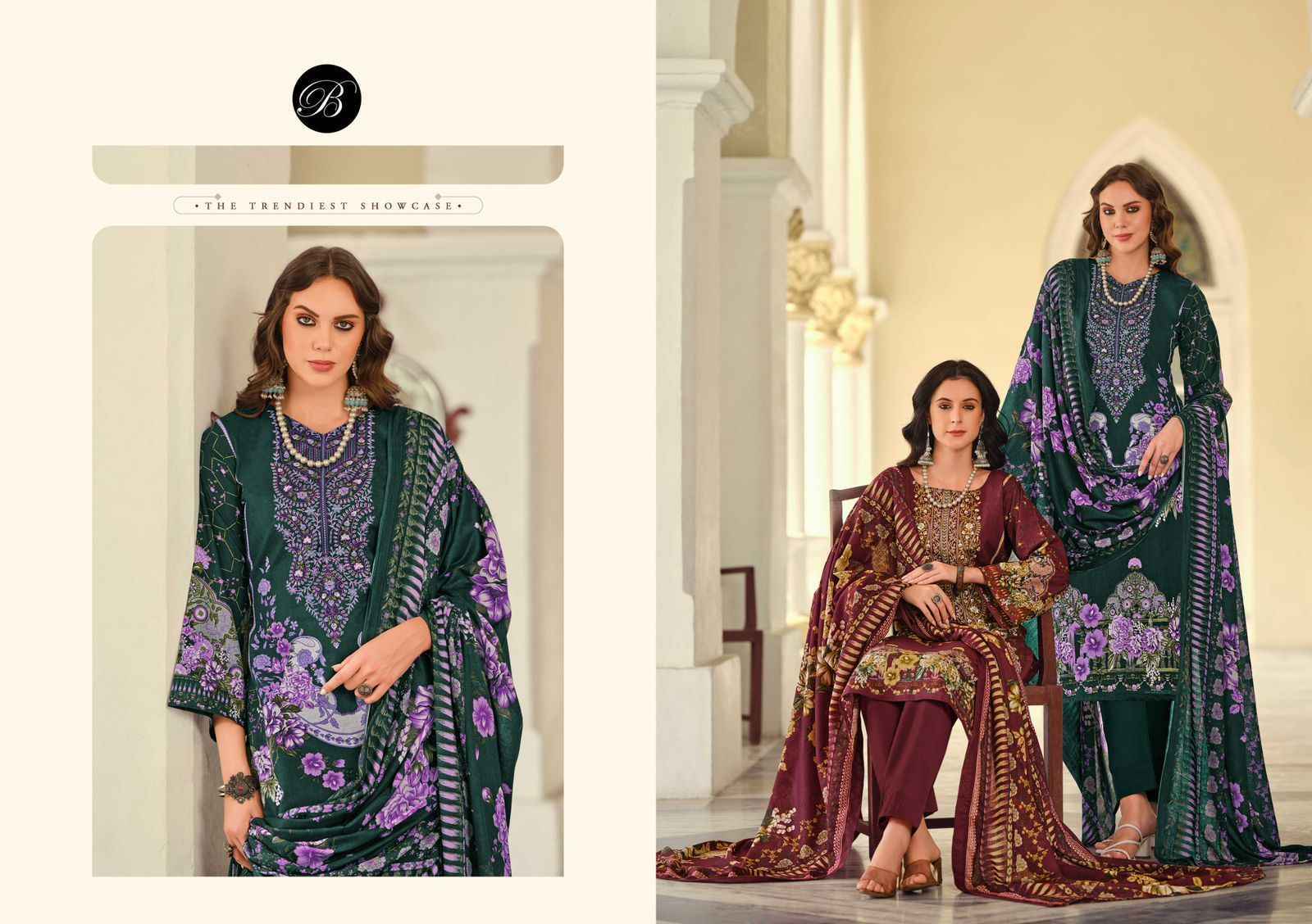 Belliza Naira Vol-84 Cotton Dress Material (8 pcs Cataloge)