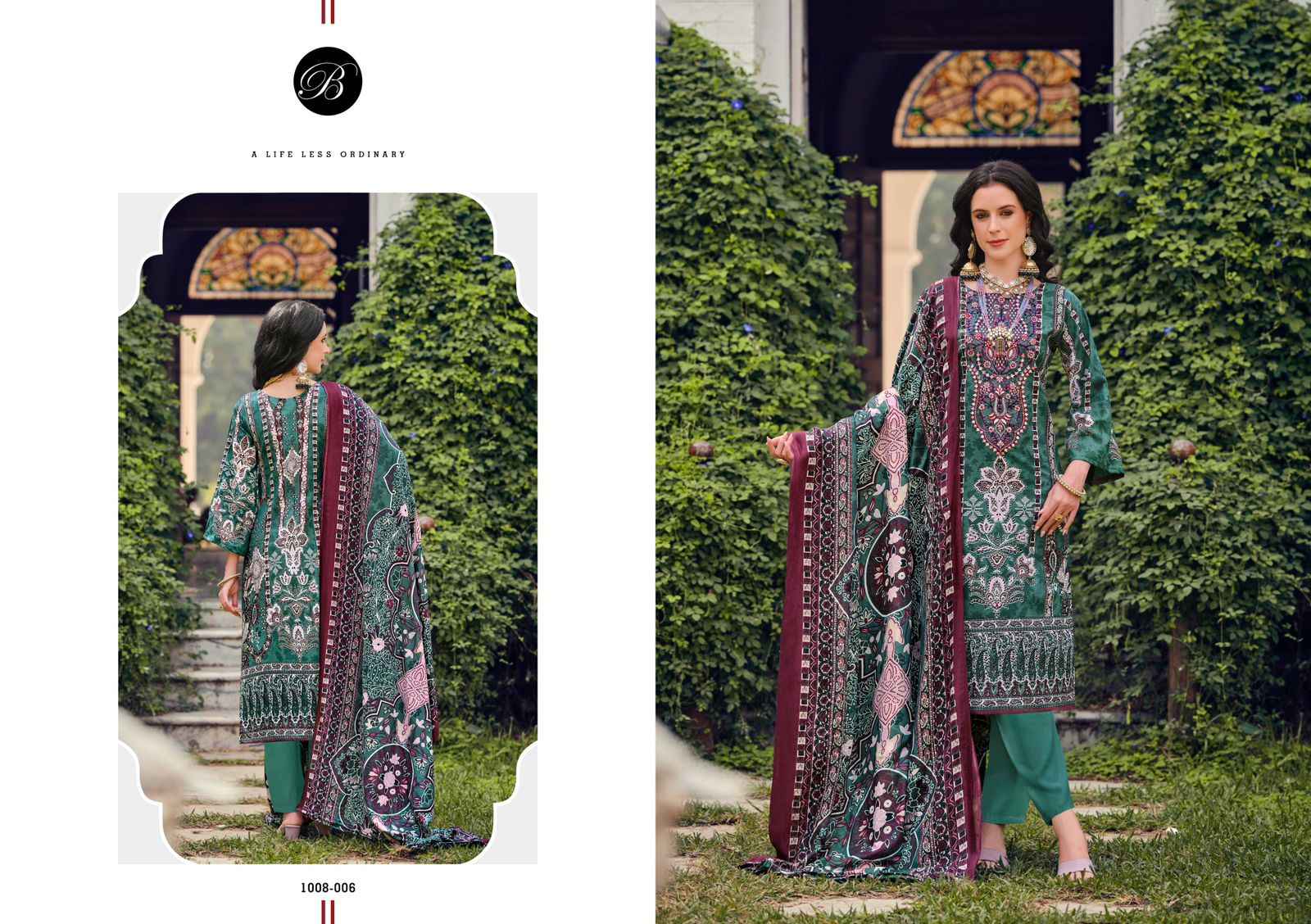 Belliza Naira Vol-85 Cotton Dress Material (8 pcs Cataloge)