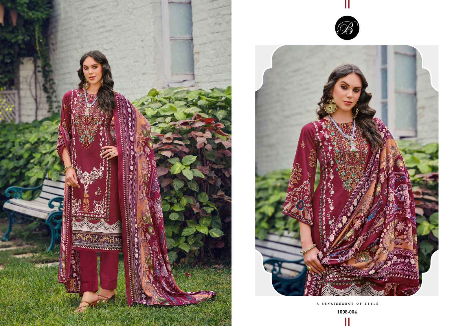 Belliza Naira Vol-85 Cotton Dress Material (8 pcs Cataloge)