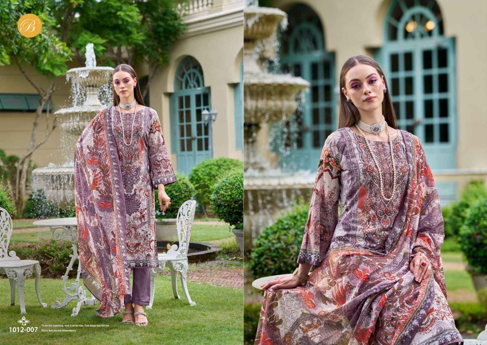 Belliza Naira Vol-86 Cotton Dress Material (8 pcs Cataloge)