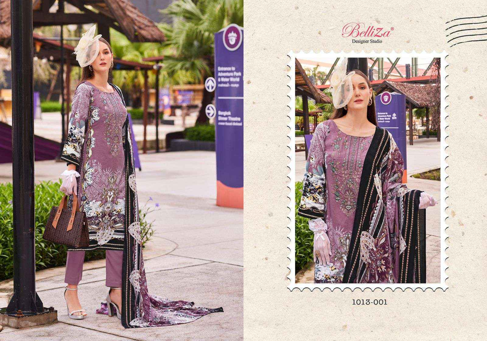 Belliza Naira Vol-87 Cotton Dress Material (8 pcs Cataloge)