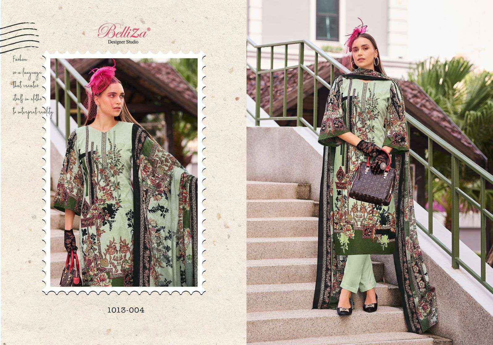 Belliza Naira Vol-87 Cotton Dress Material (8 pcs Cataloge)