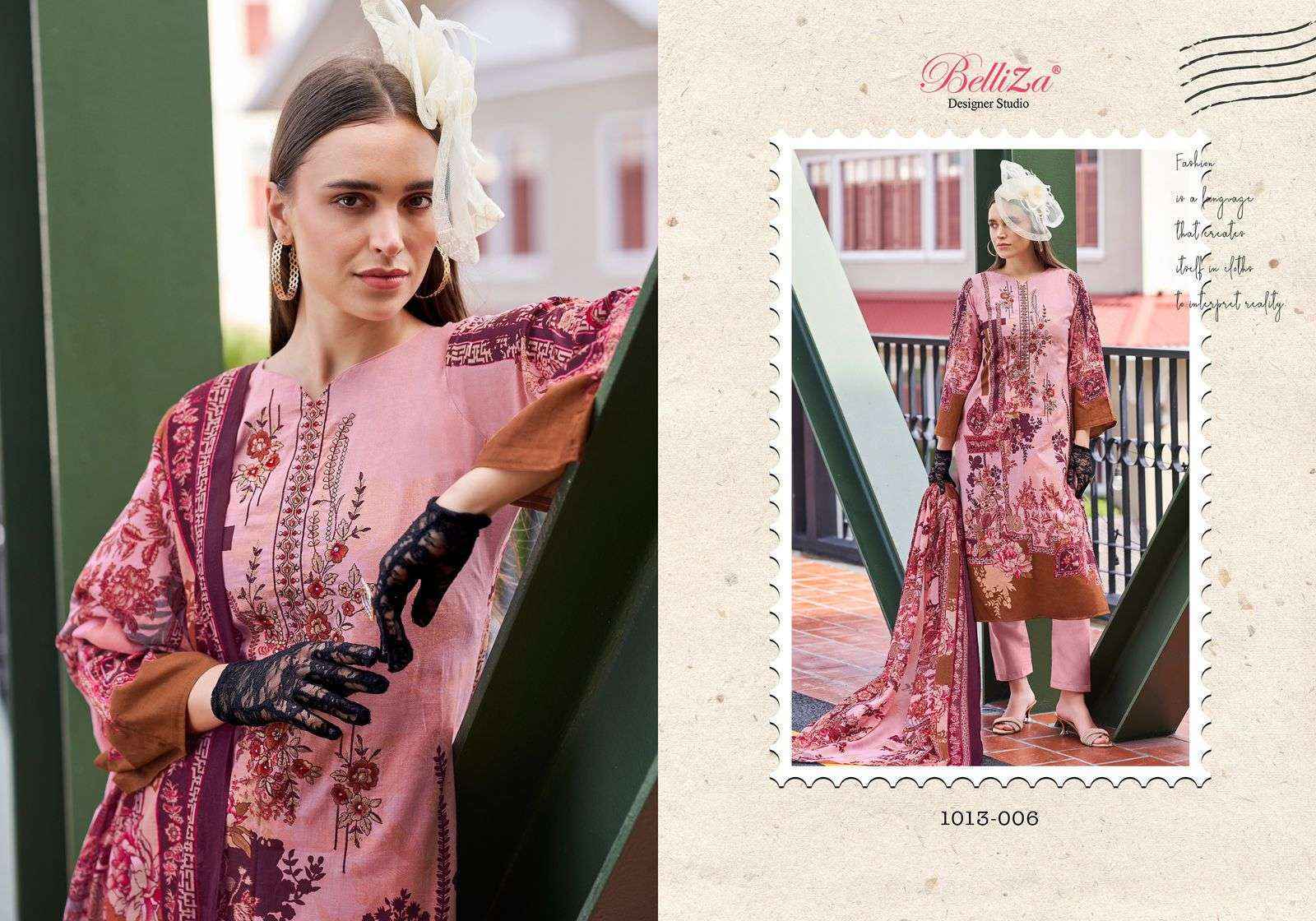 Belliza Naira Vol-87 Cotton Dress Material (8 pcs Cataloge)