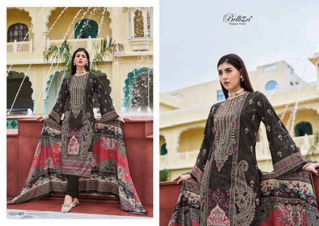 Belliza Naira Vol-90 Cotton Dress Material (8 pcs Cataloge)