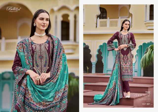 Belliza Naira Vol-90 Cotton Dress Material (8 pcs Cataloge)