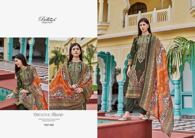 Belliza Naira Vol-90 Cotton Dress Material (8 pcs Cataloge)