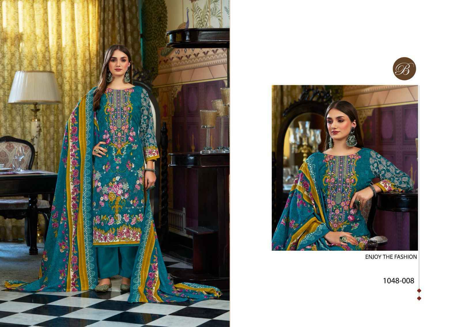 Belliza Naira Vol-96 Cotton Dress Material (8 pcs Cataloge)