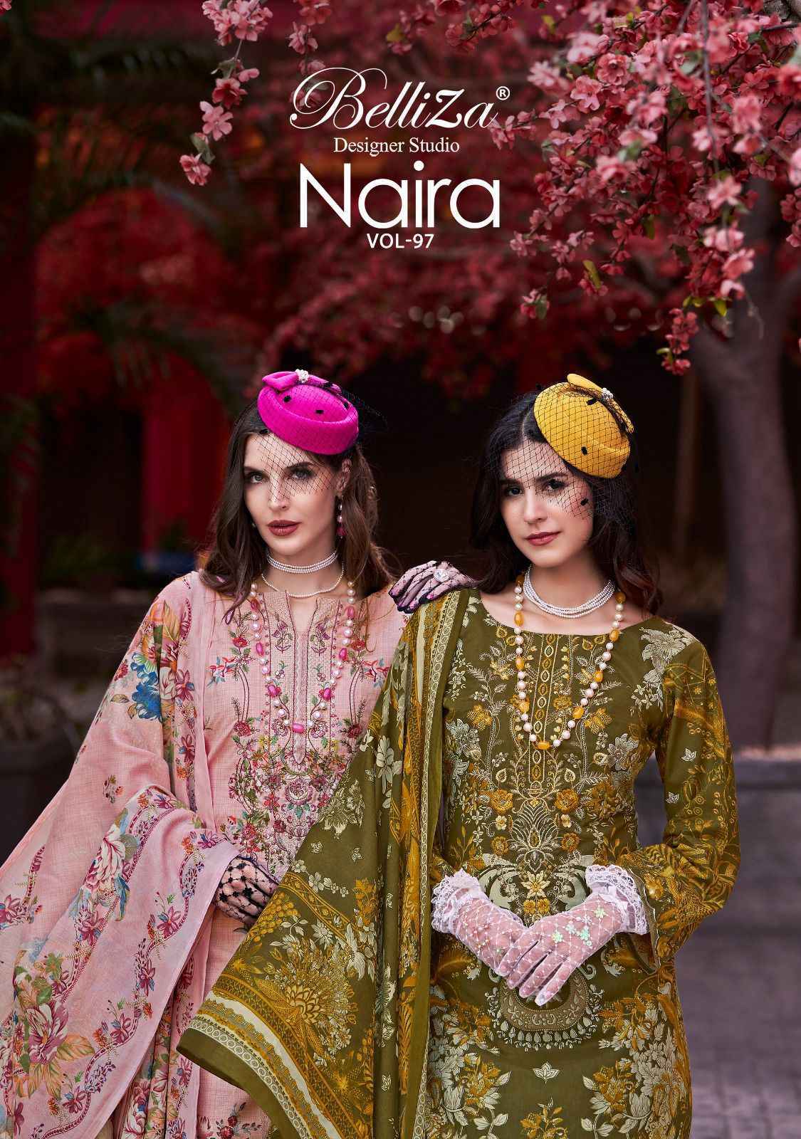 Belliza Naira Vol 97 Cotton Dress Material 8 pcs Cataloge