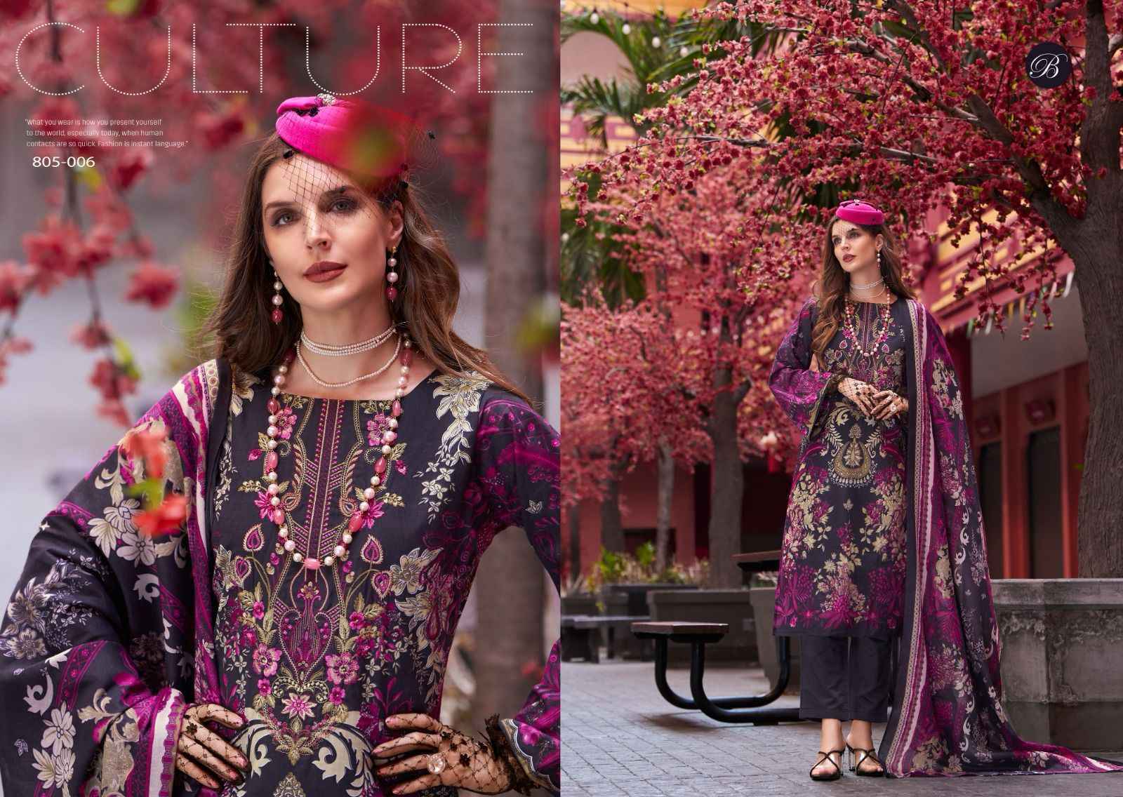 Belliza Naira Vol 97 Cotton Dress Material 8 pcs Cataloge