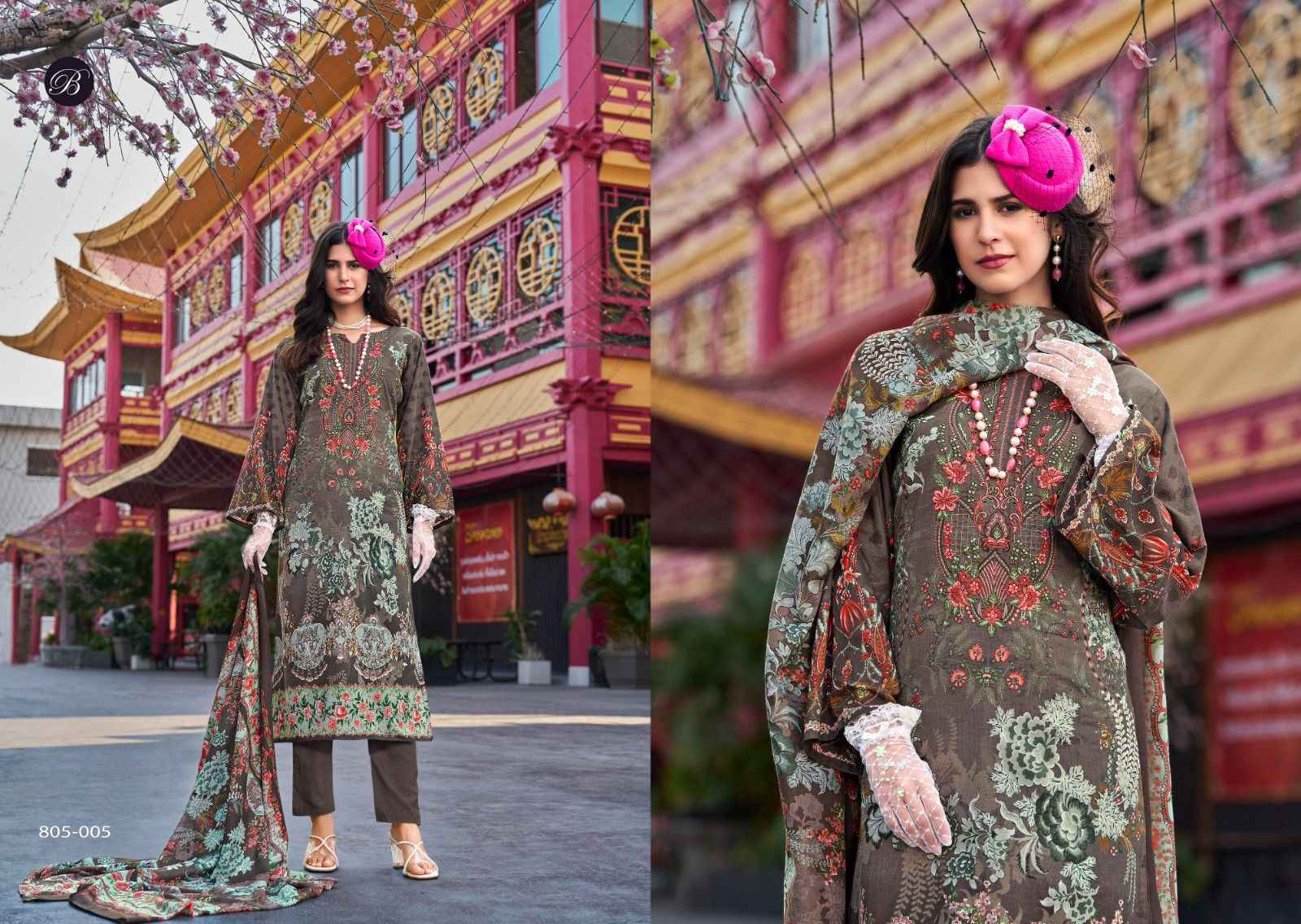 Belliza Naira Vol 97 Cotton Dress Material 8 pcs Cataloge