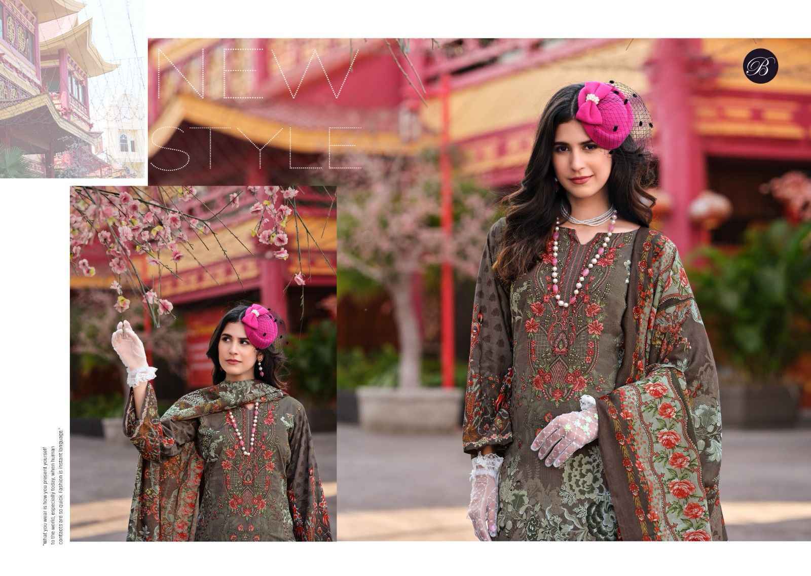 Belliza Naira Vol 97 Cotton Dress Material 8 pcs Cataloge