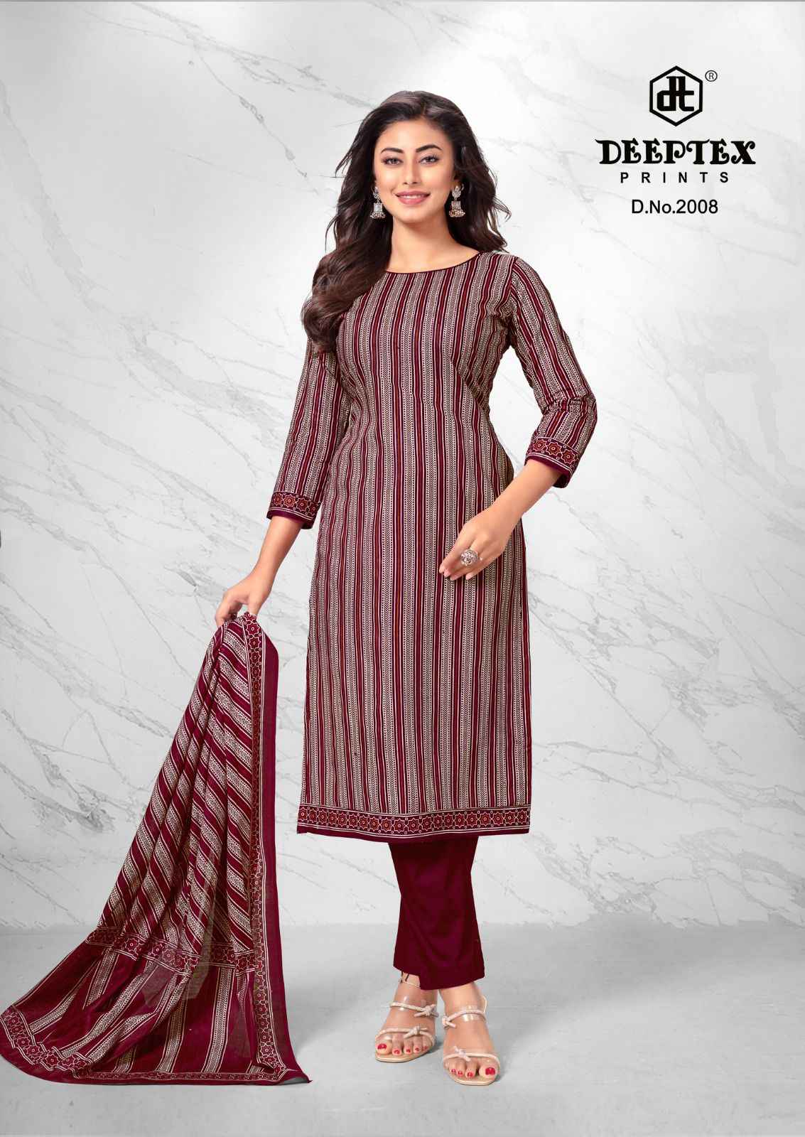 Deeptex Sanjeevani Vol-2 Cotton Dress Material (10 pcs Cataloge)