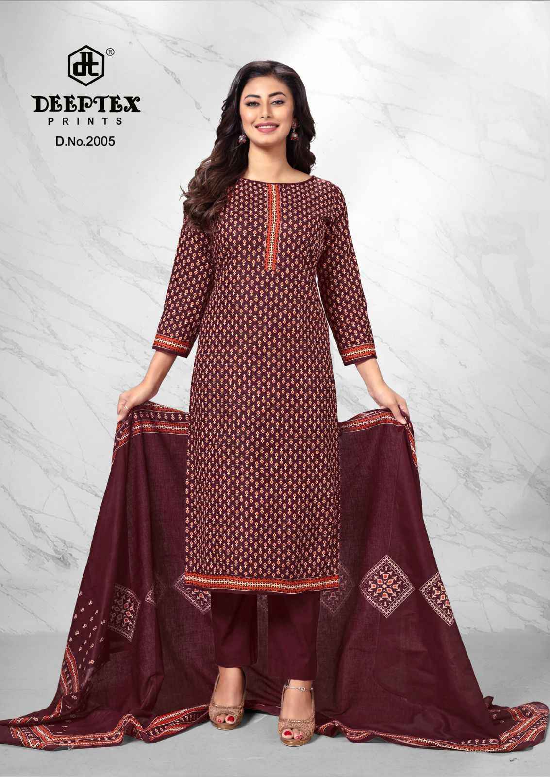 Deeptex Sanjeevani Vol-2 Cotton Dress Material (10 pcs Cataloge)