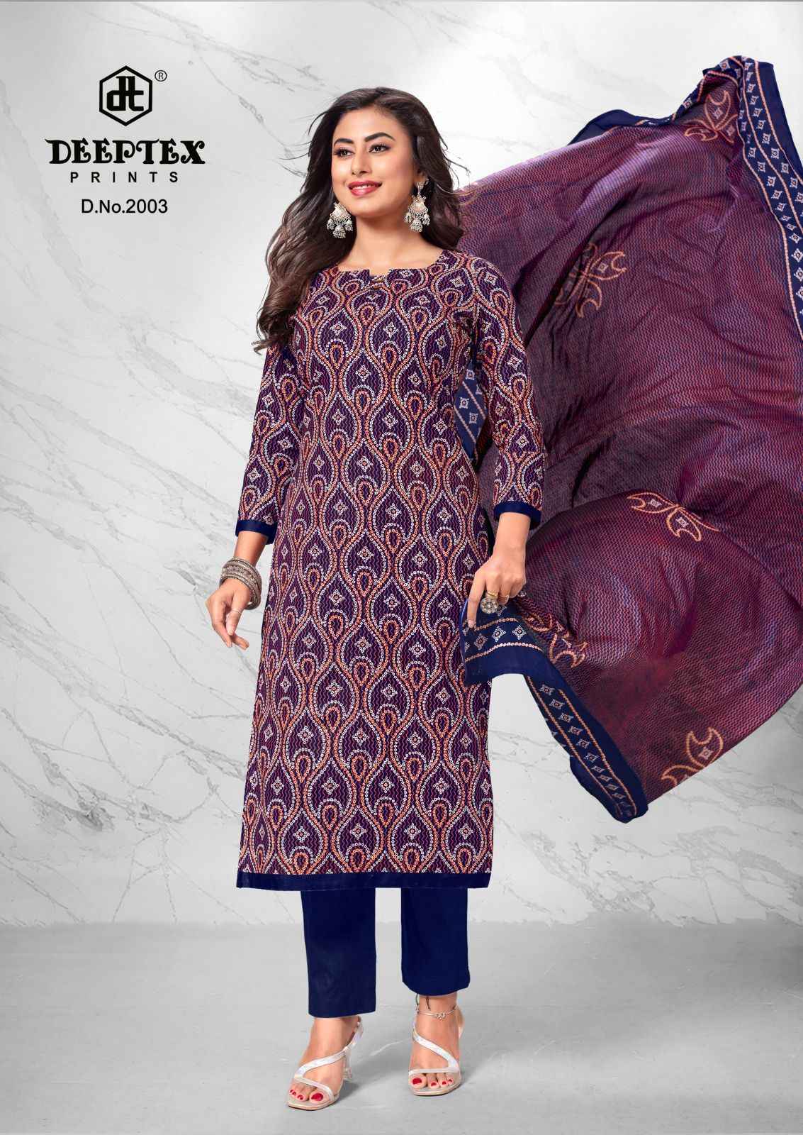 Deeptex Sanjeevani Vol-2 Cotton Dress Material (10 pcs Cataloge)