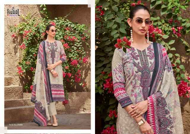 Ishaal Prints Gulmohar Vol-35 Lawn Dress Material (10 Pc Catalouge)