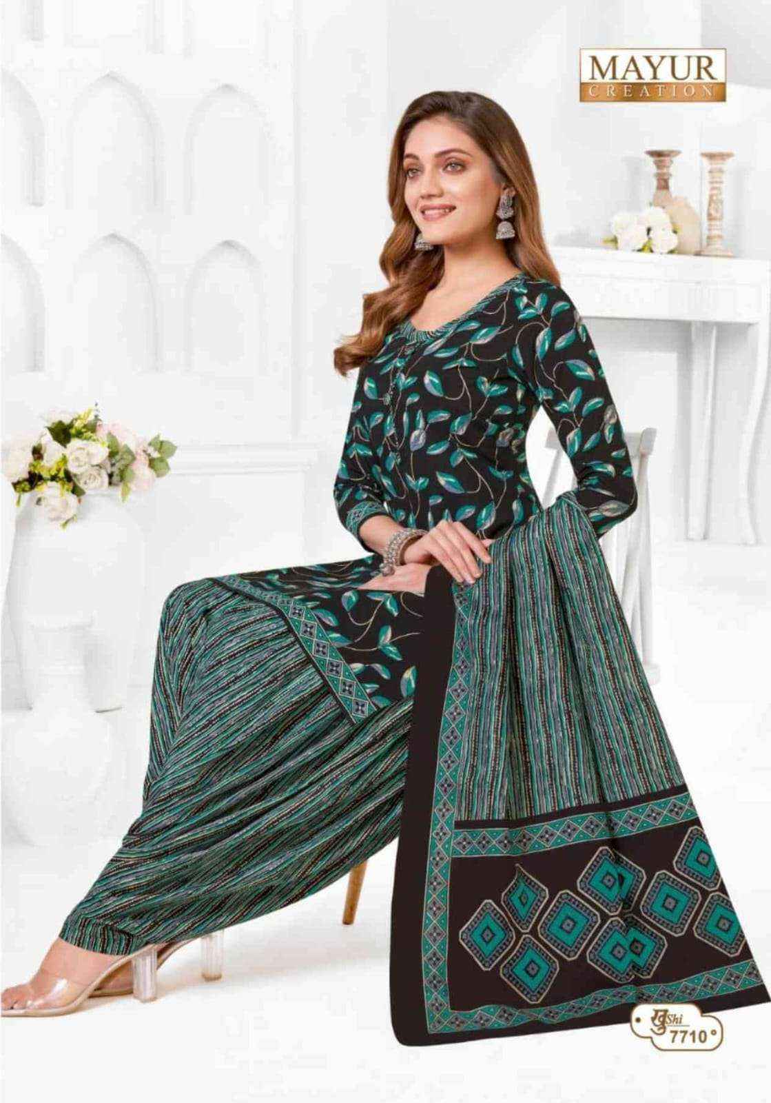 Mayur Khushi Vol-77 Cotton Dress Material (24 Pc Catalog)